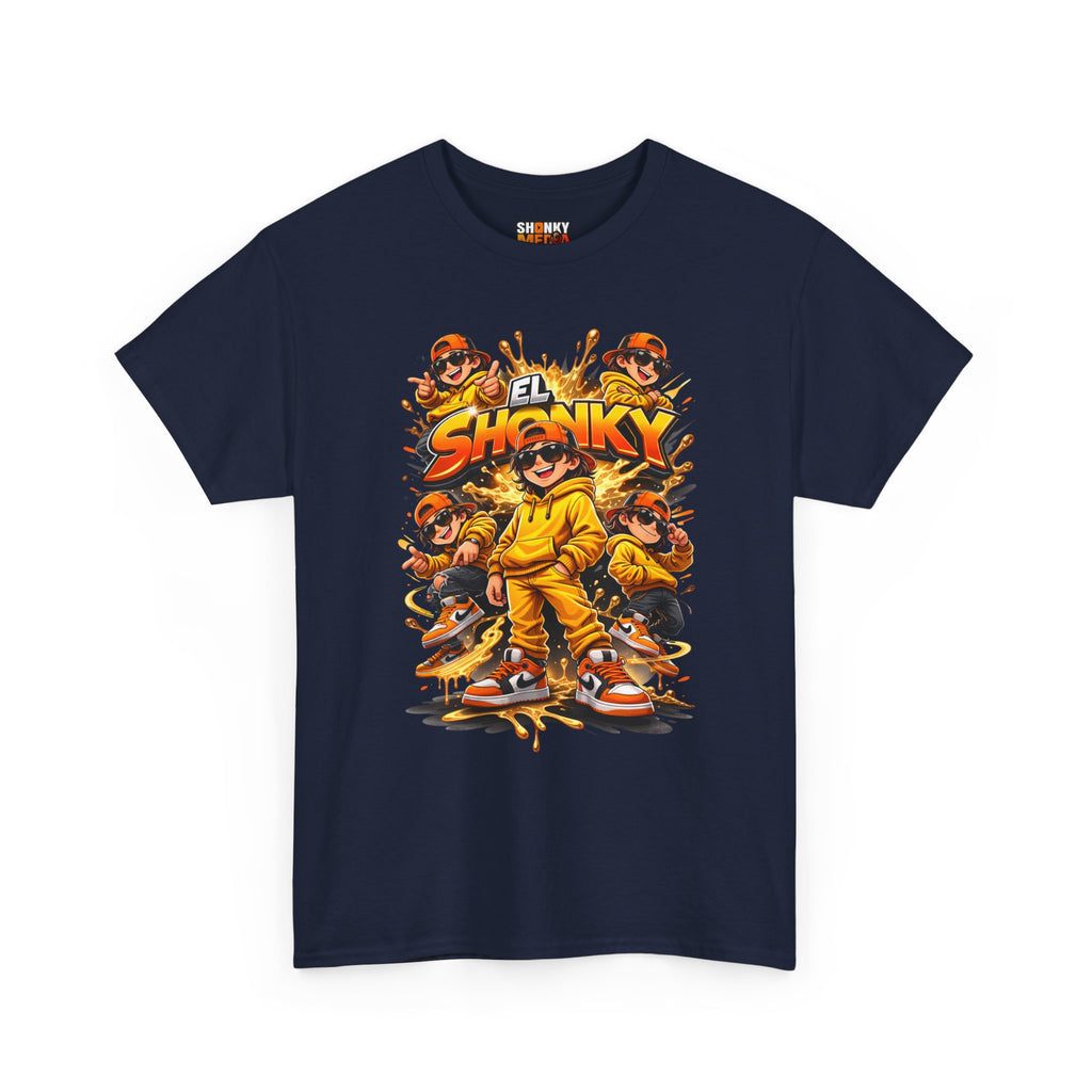 EL SHONKY Cartoon SPLASH Front T-Shirt