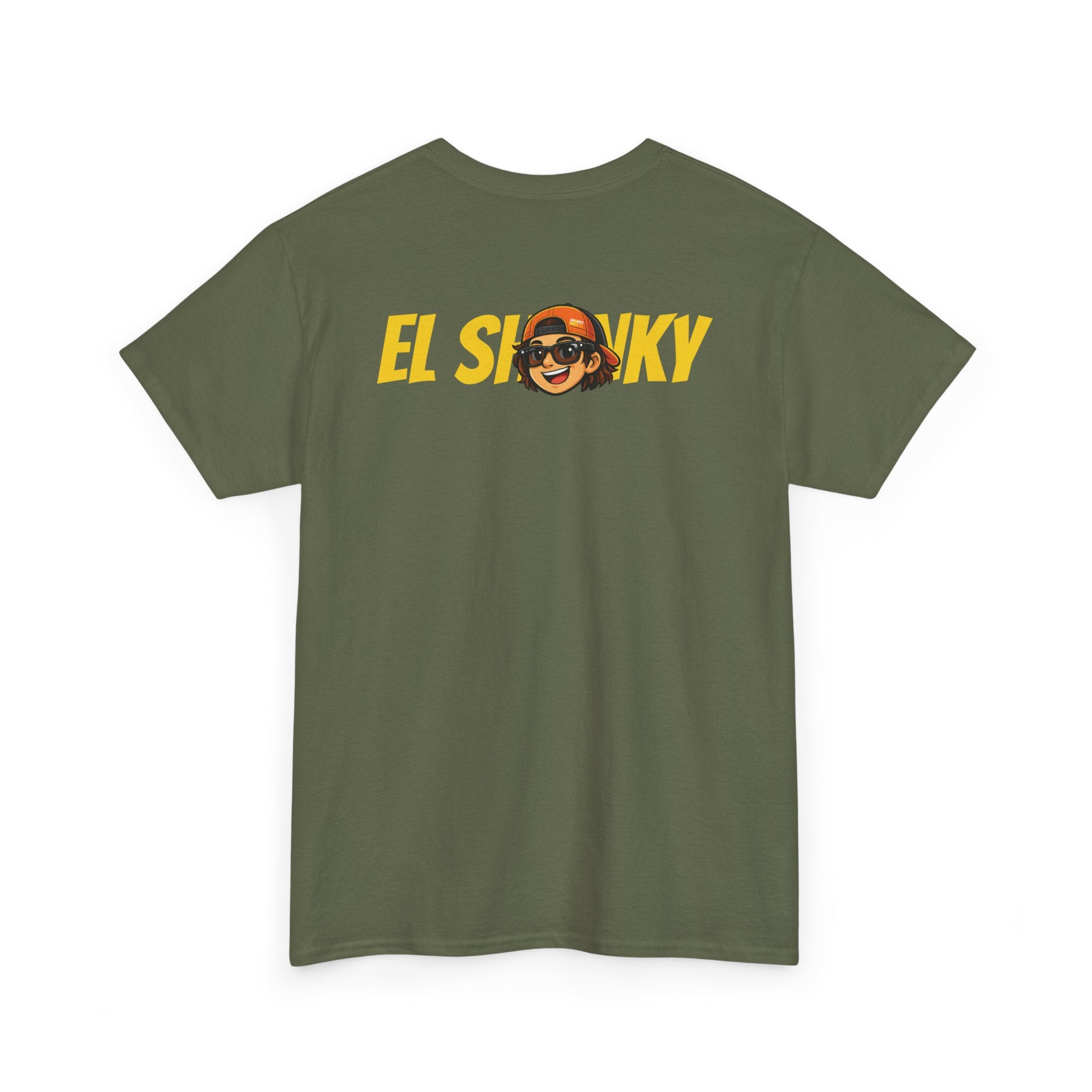 EL SHONKY Cartoon URBAN BLING Front T-Shirt