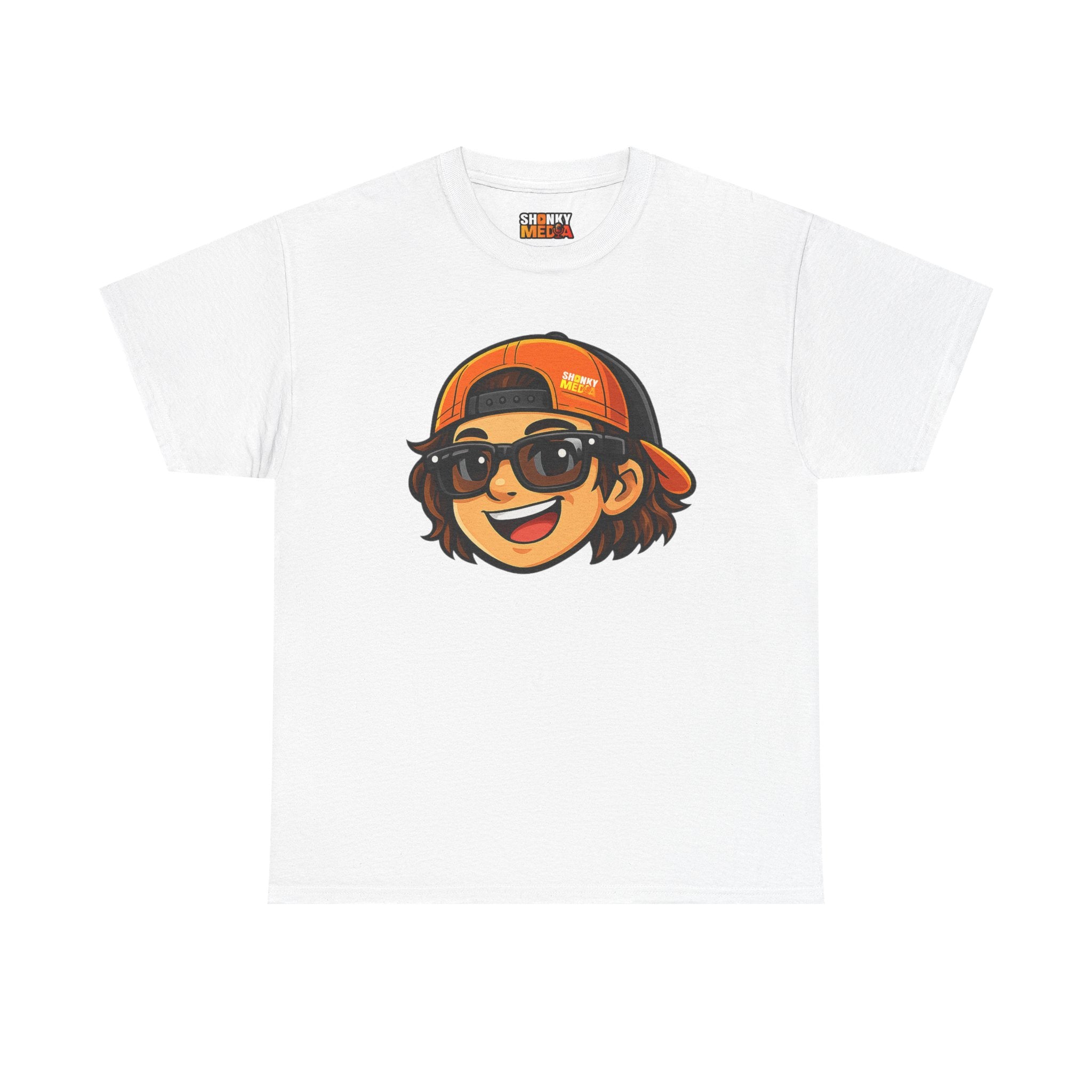 EL SHONKY Cartoon Face Front T-Shirt