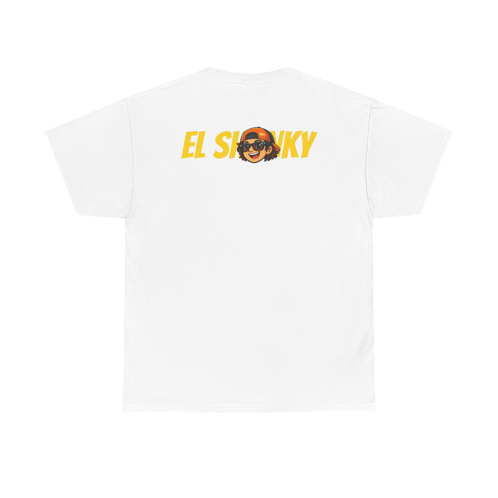 EL SHONKY Cartoon Face Front T-Shirt