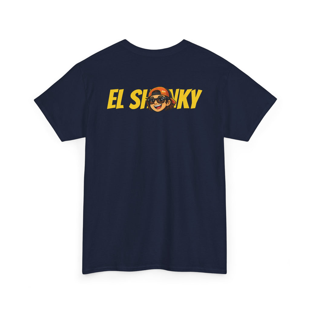 EL SHONKY Cartoon URBAN BLING Front T-Shirt