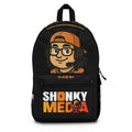 Shonky Media Logo Backpack — Cartoon Streamer Design