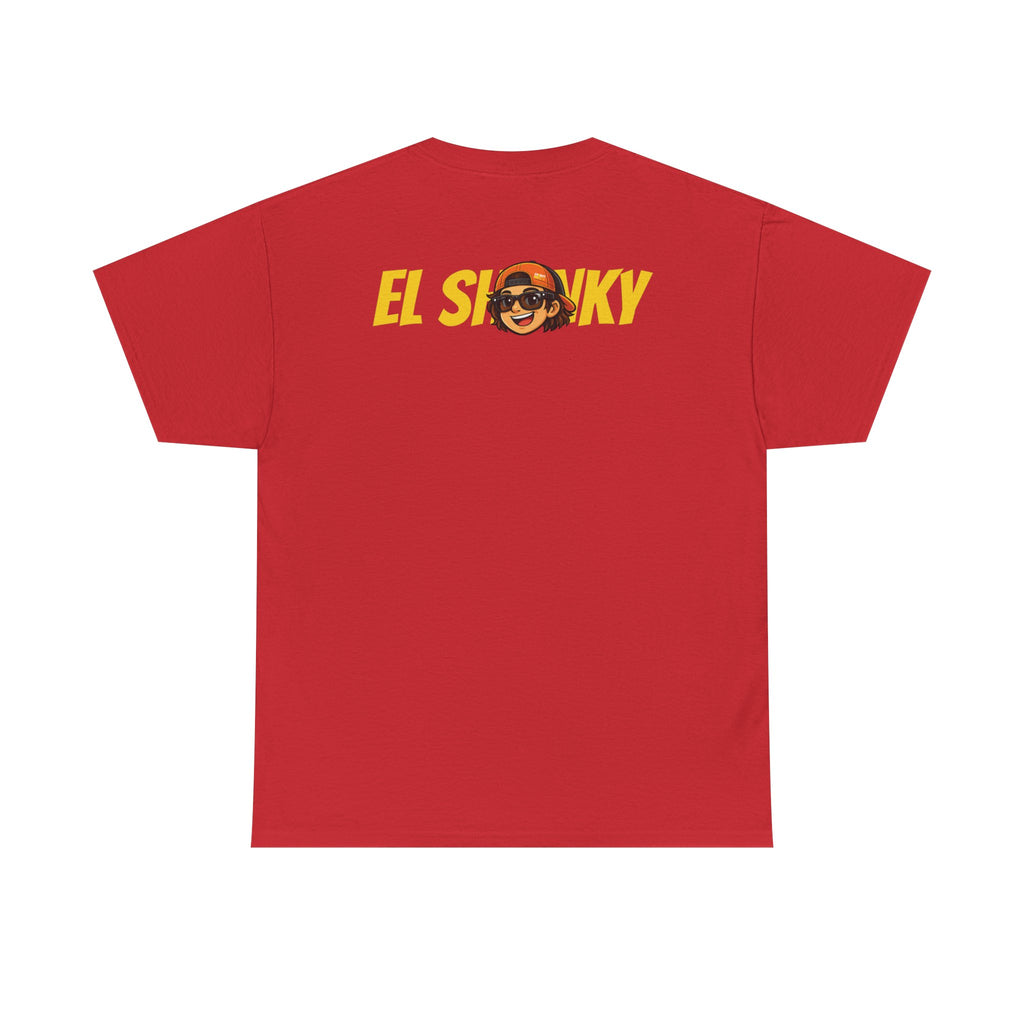 EL SHONKY Cartoon URBAN BLING Front T-Shirt