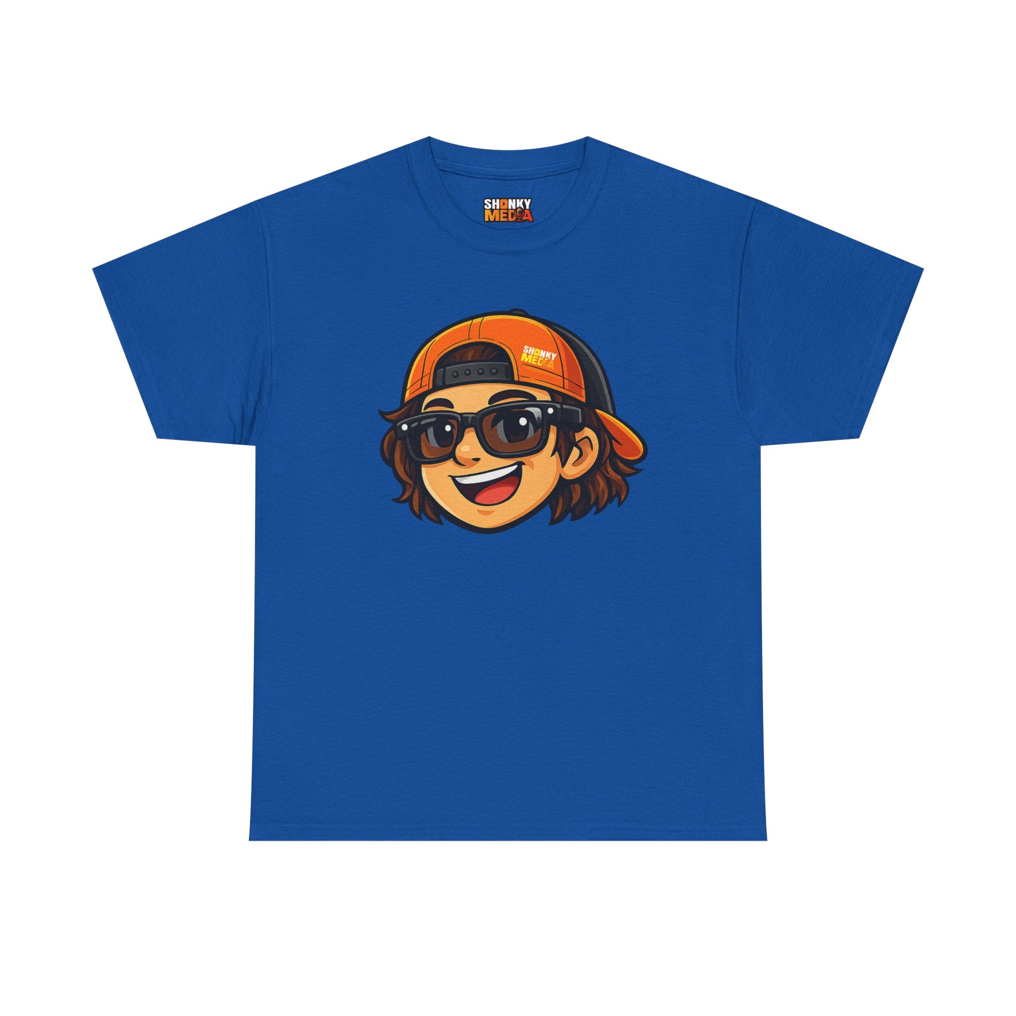 EL SHONKY Cartoon Face Front T-Shirt