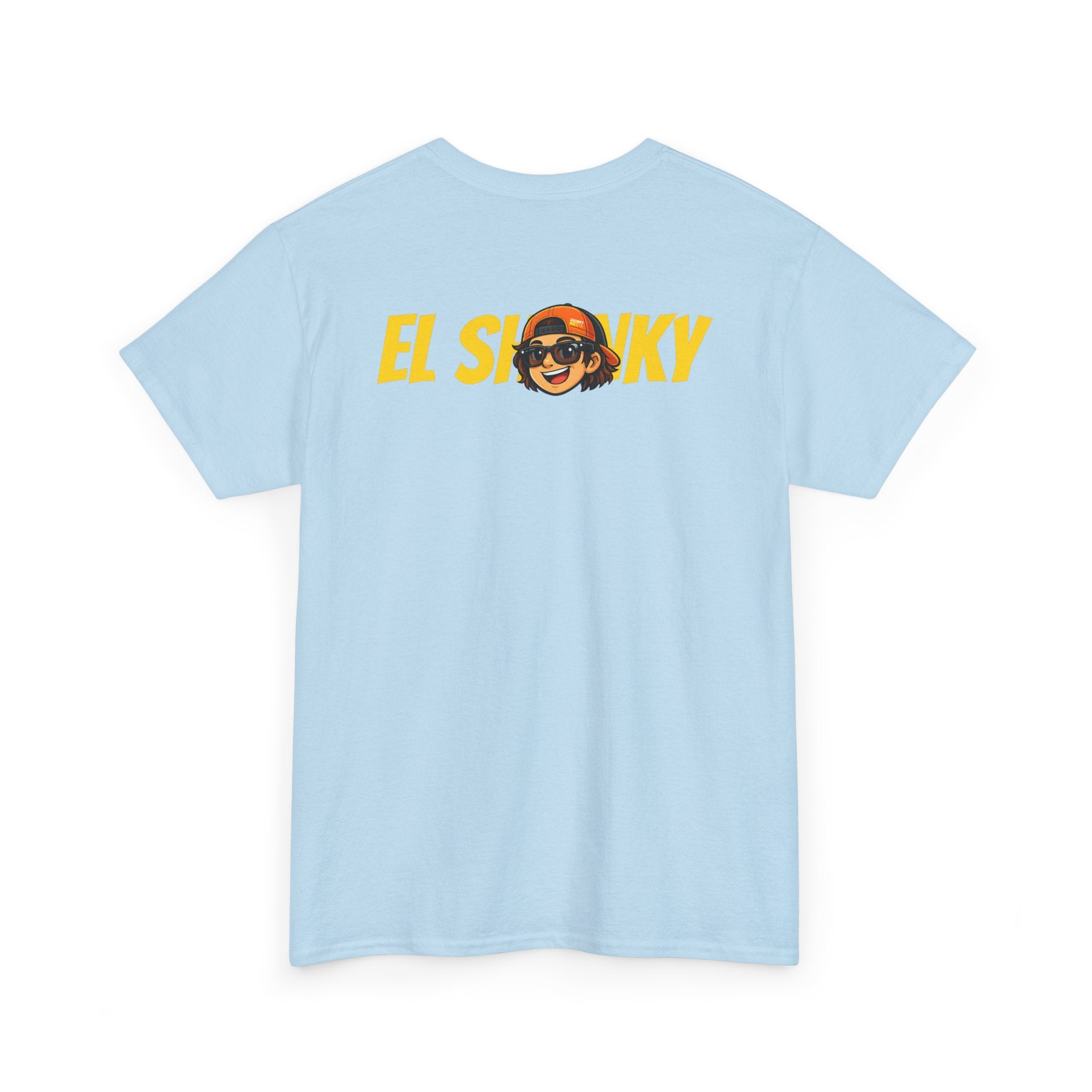 EL SHONKY Cartoon Face Front T-Shirt