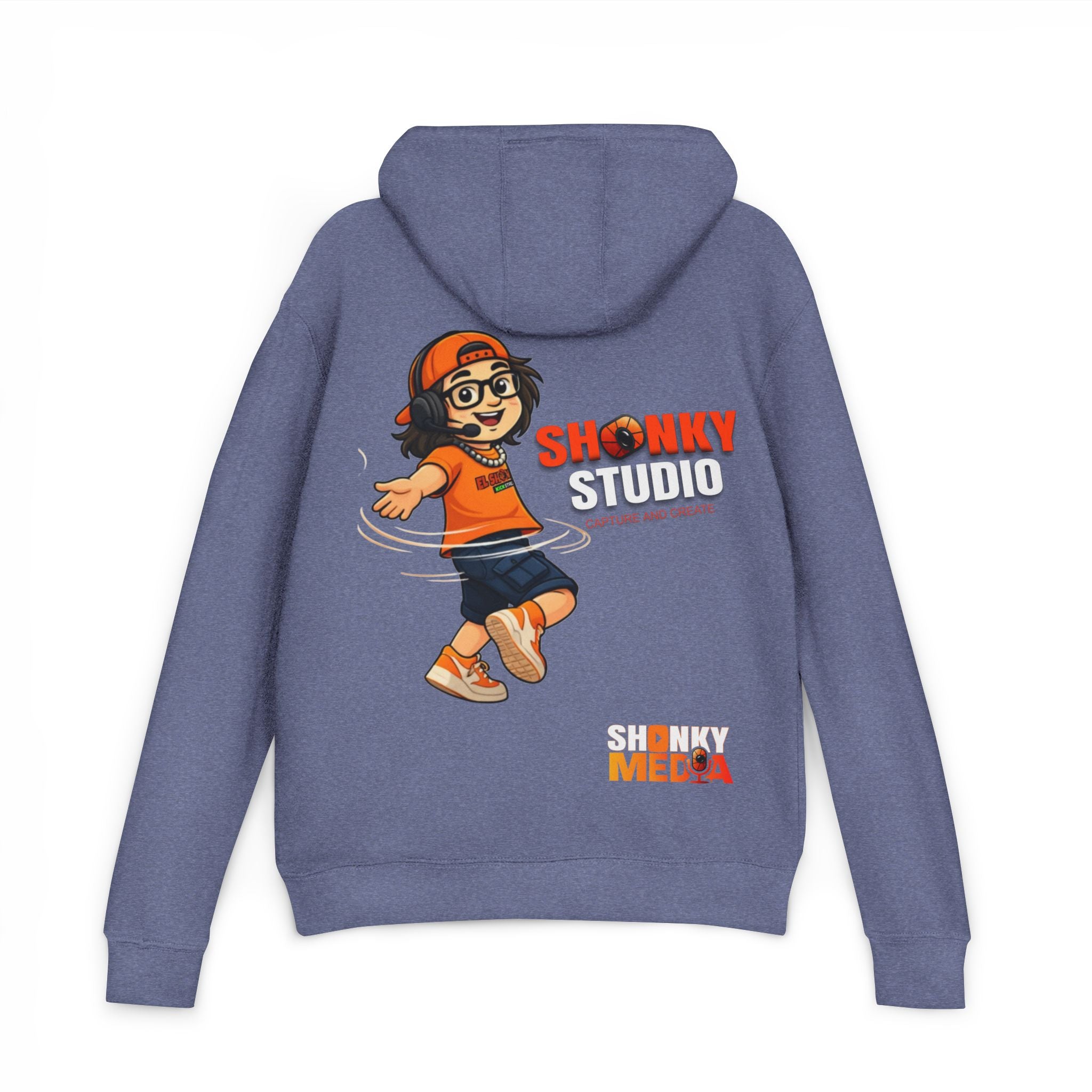 Shonky Media Logo Hoodie — Shonky Studio Graphic Pullover