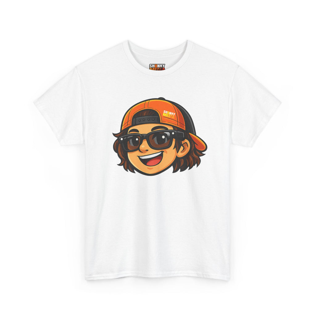 EL SHONKY Cartoon Face Front T-Shirt