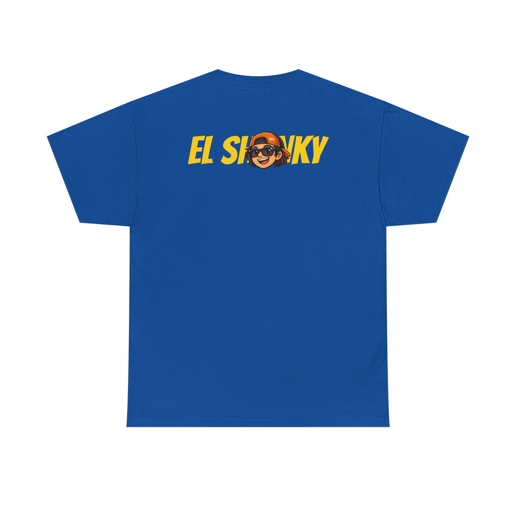 EL SHONKY Cartoon BLING Front T-Shirt