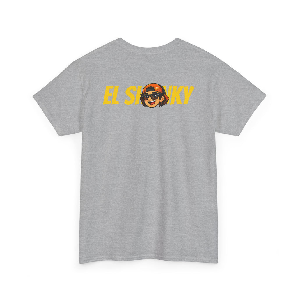 EL SHONKY Cartoon Face Front T-Shirt