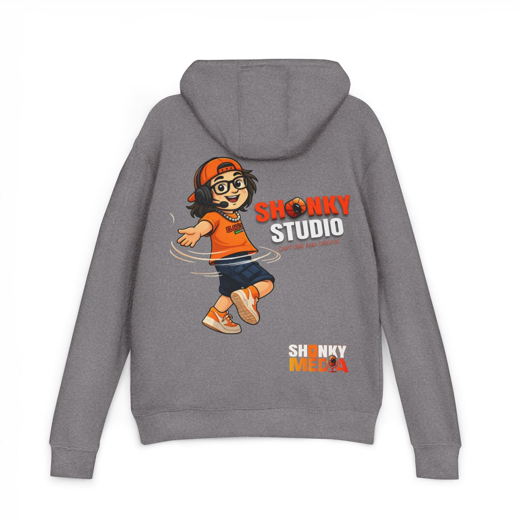 Shonky Media Logo Hoodie — Shonky Studio Graphic Pullover