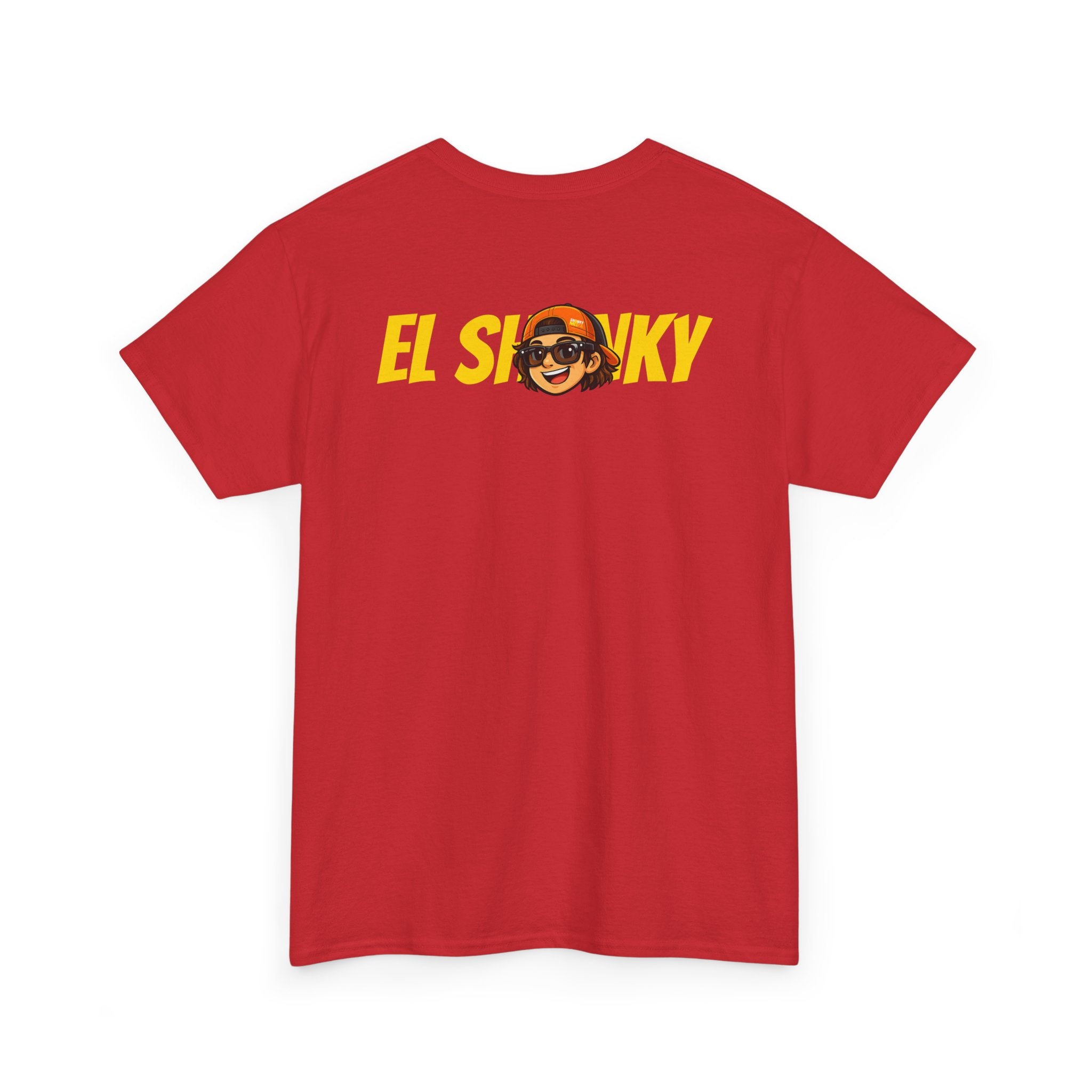 EL SHONKY Cartoon Face Front T-Shirt