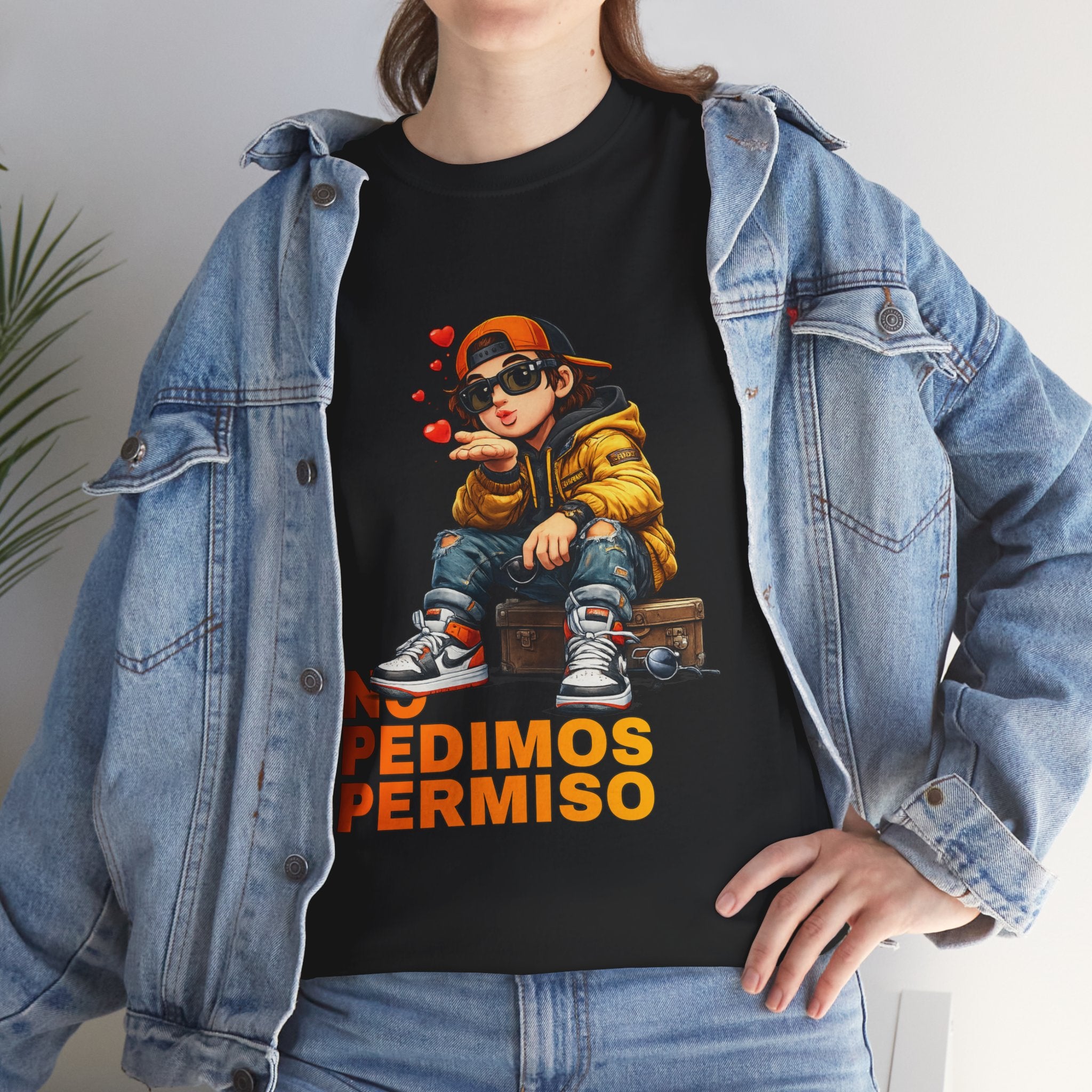 SHONKY BESOS T-Shirt  'No Pedimos Permiso'