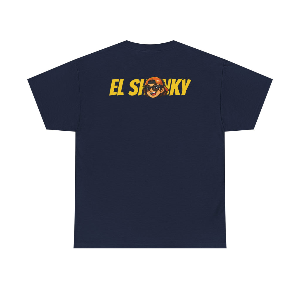 EL SHONKY Cartoon URBAN BLING Front T-Shirt