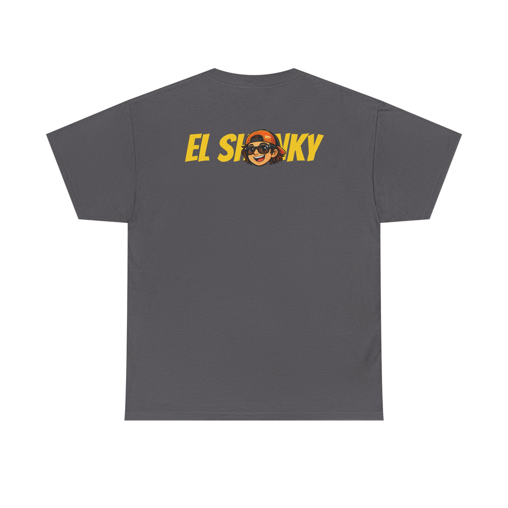 EL SHONKY Cartoon URBAN BLING Front T-Shirt