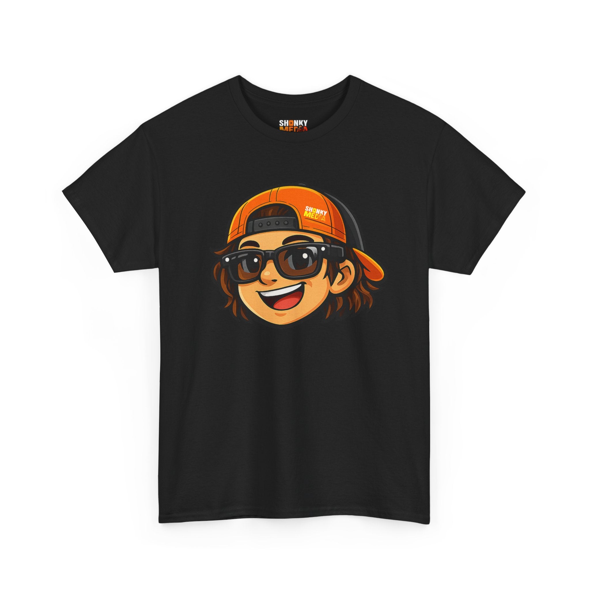 EL SHONKY Cartoon Face Front T-Shirt