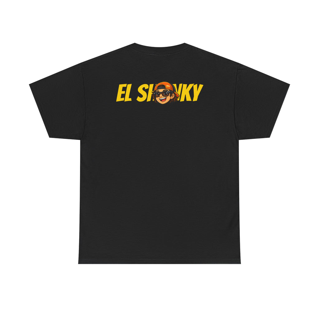 EL SHONKY Cartoon BLING Front T-Shirt