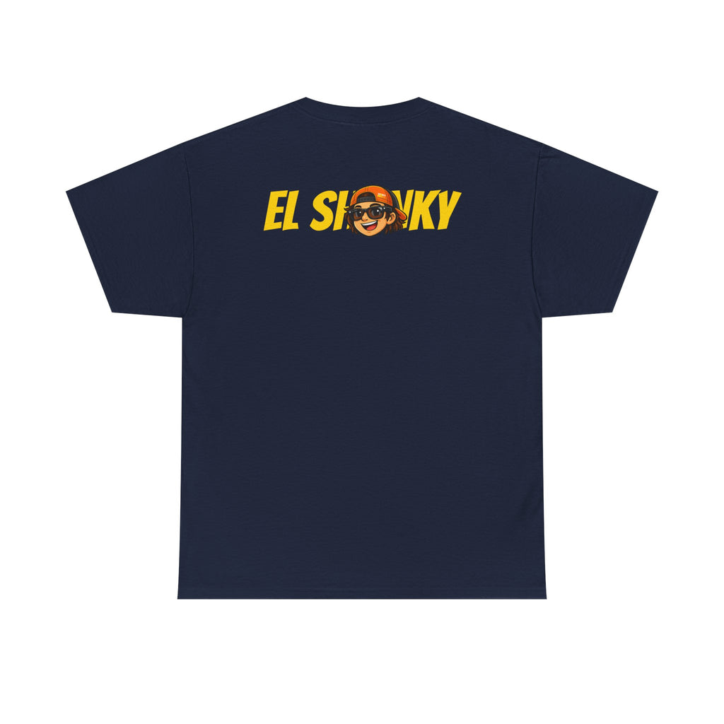 EL SHONKY Cartoon BLING Front T-Shirt