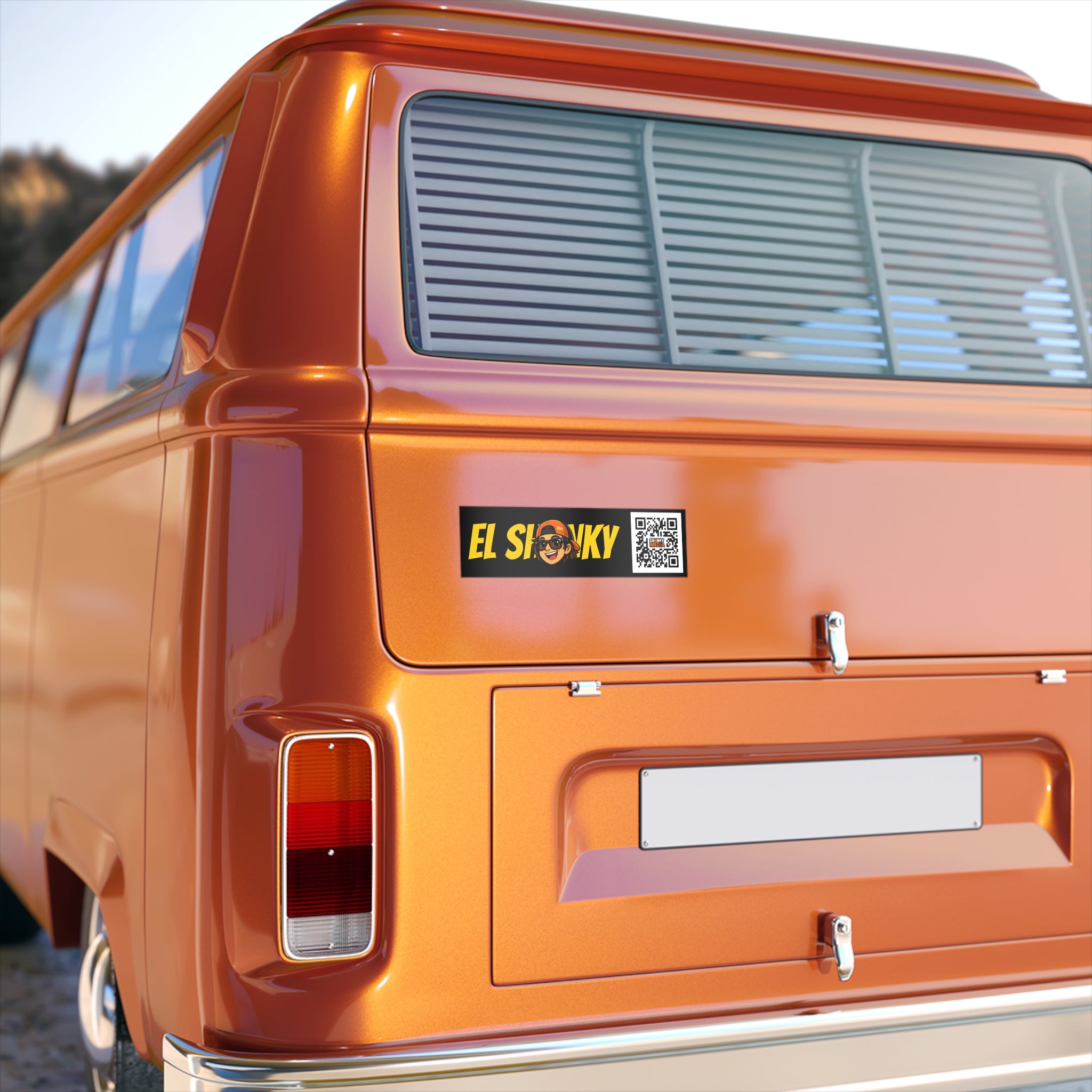 EL SHONKY QR Code Bumper Sticker