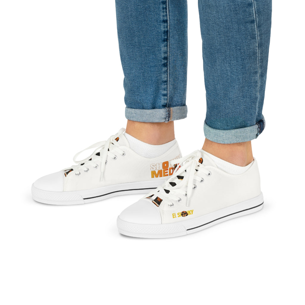 EL SHONKY "White Low-Top" Sneakers