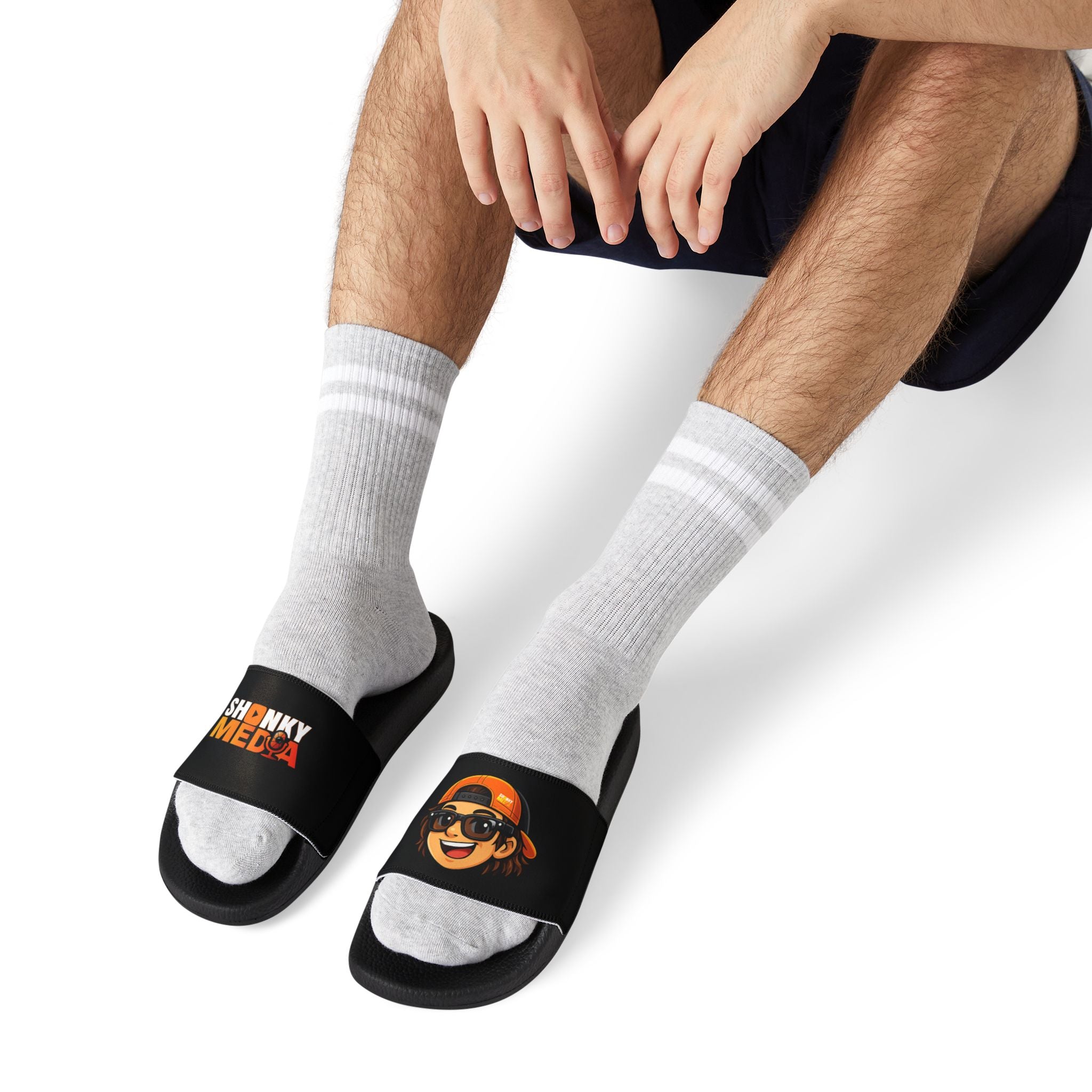 SANDALS "Shonky Media" Men's Removable-Strap Slides
