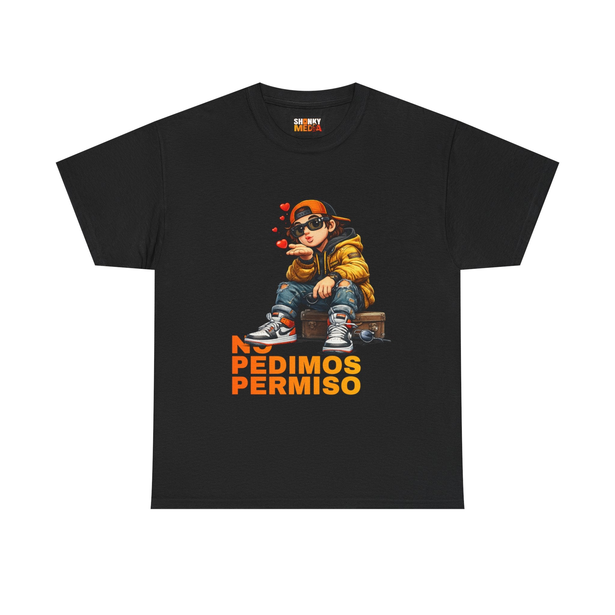 SHONKY BESOS T-Shirt  'No Pedimos Permiso'
