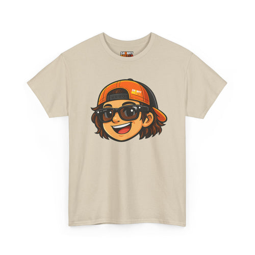 EL SHONKY Cartoon Face Front T-Shirt