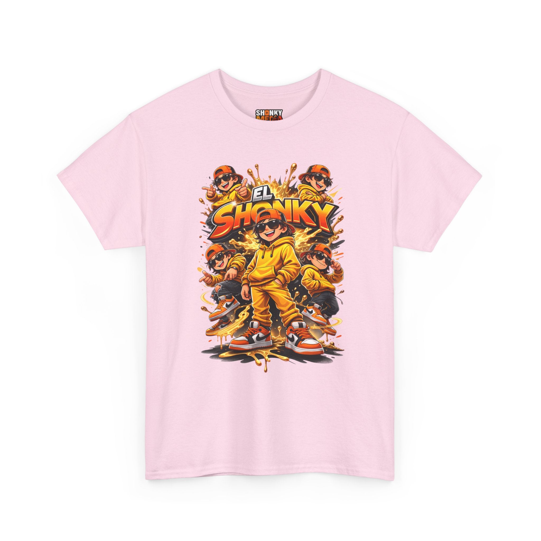 EL SHONKY Cartoon SPLASH Front T-Shirt