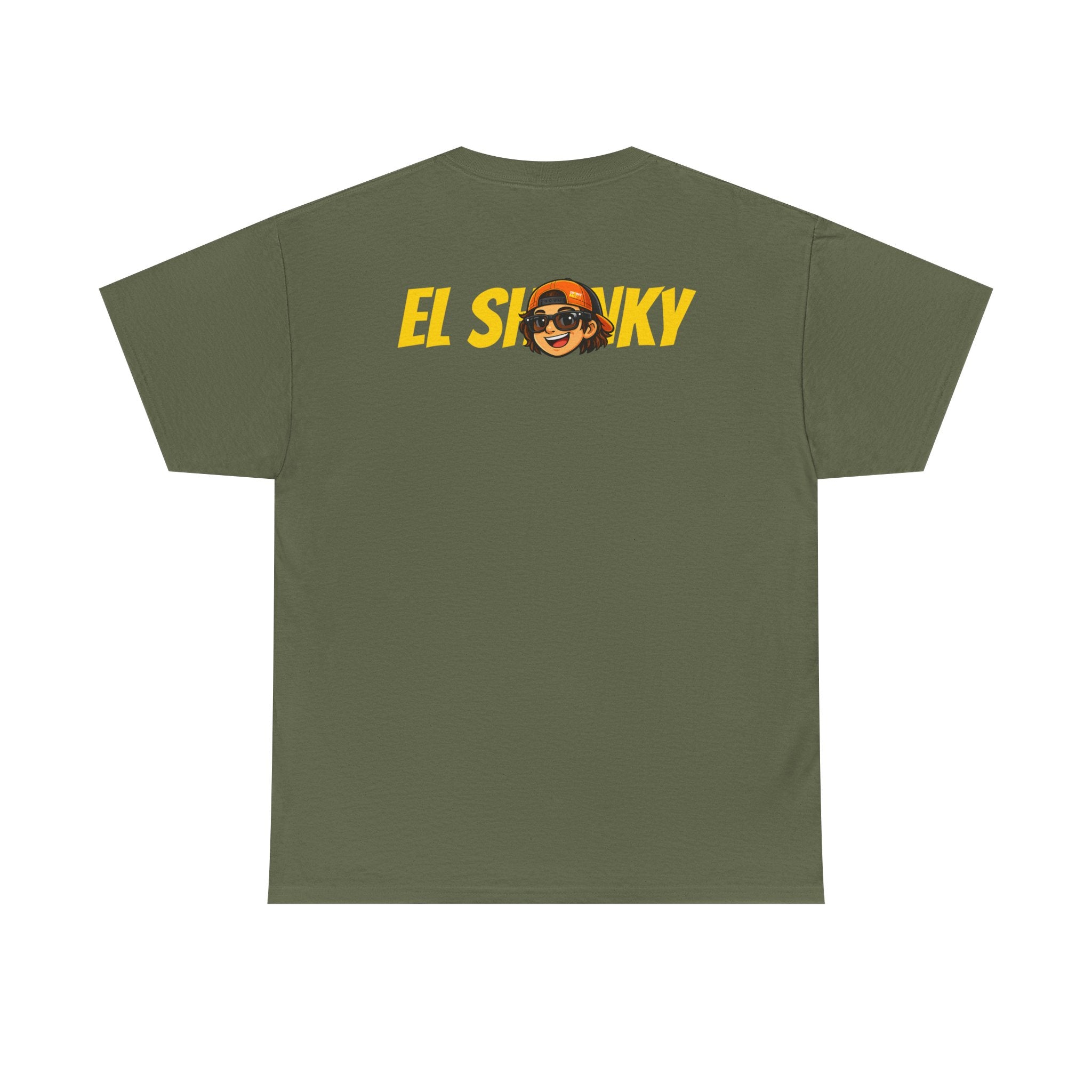 EL SHONKY Cartoon BLING Front T-Shirt