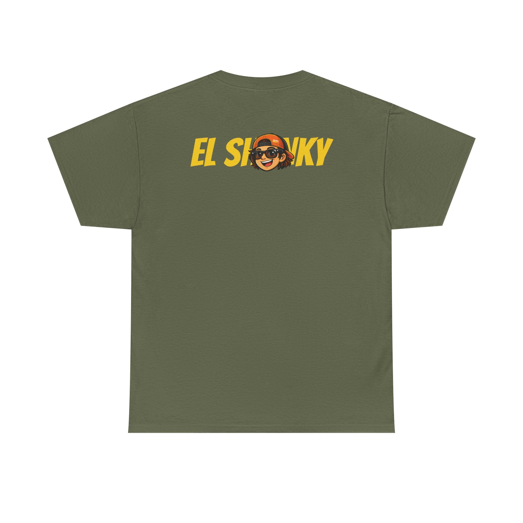 EL SHONKY Cartoon URBAN BLING Front T-Shirt