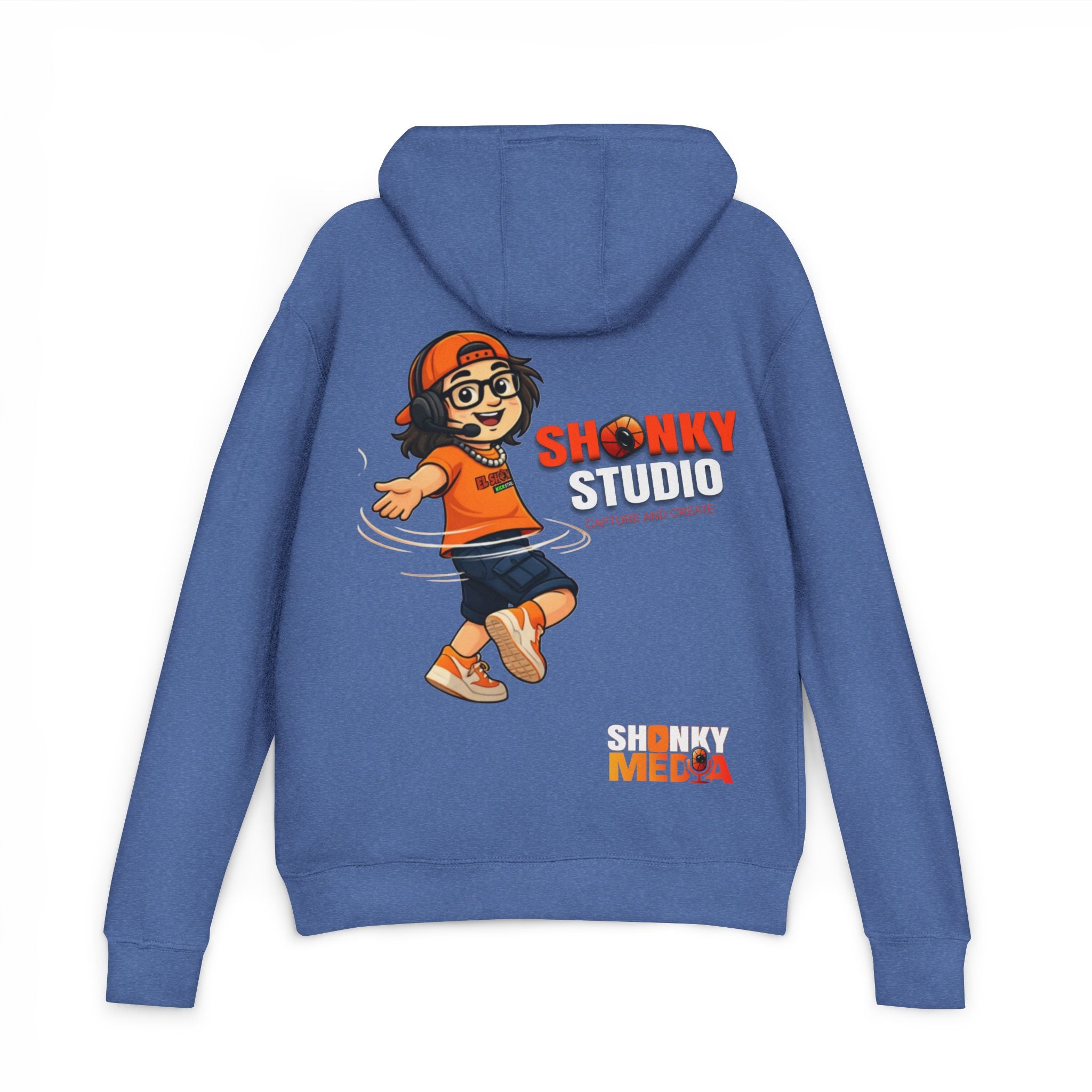Shonky Media Logo Hoodie — Shonky Studio Graphic Pullover