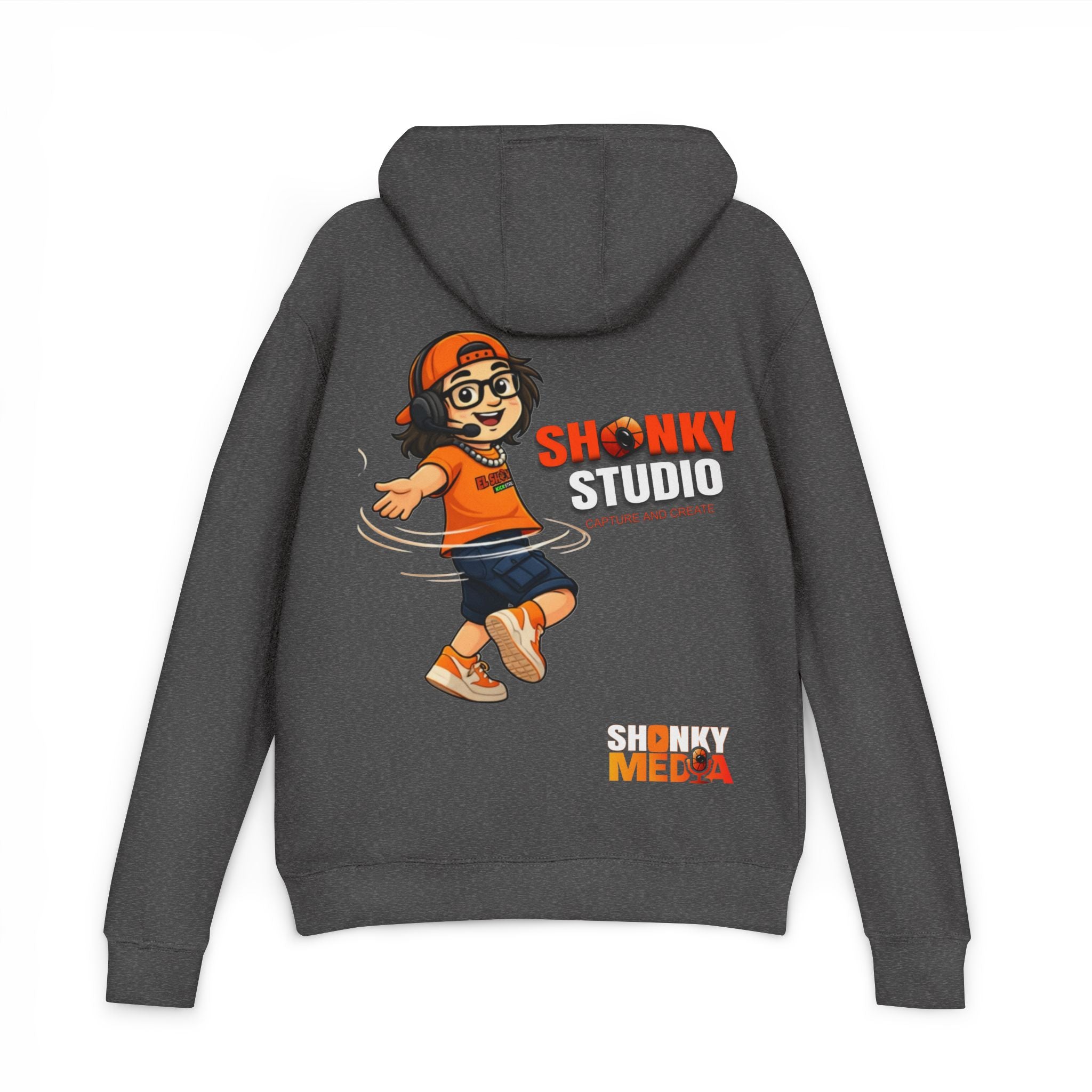 Shonky Media Logo Hoodie — Shonky Studio Graphic Pullover