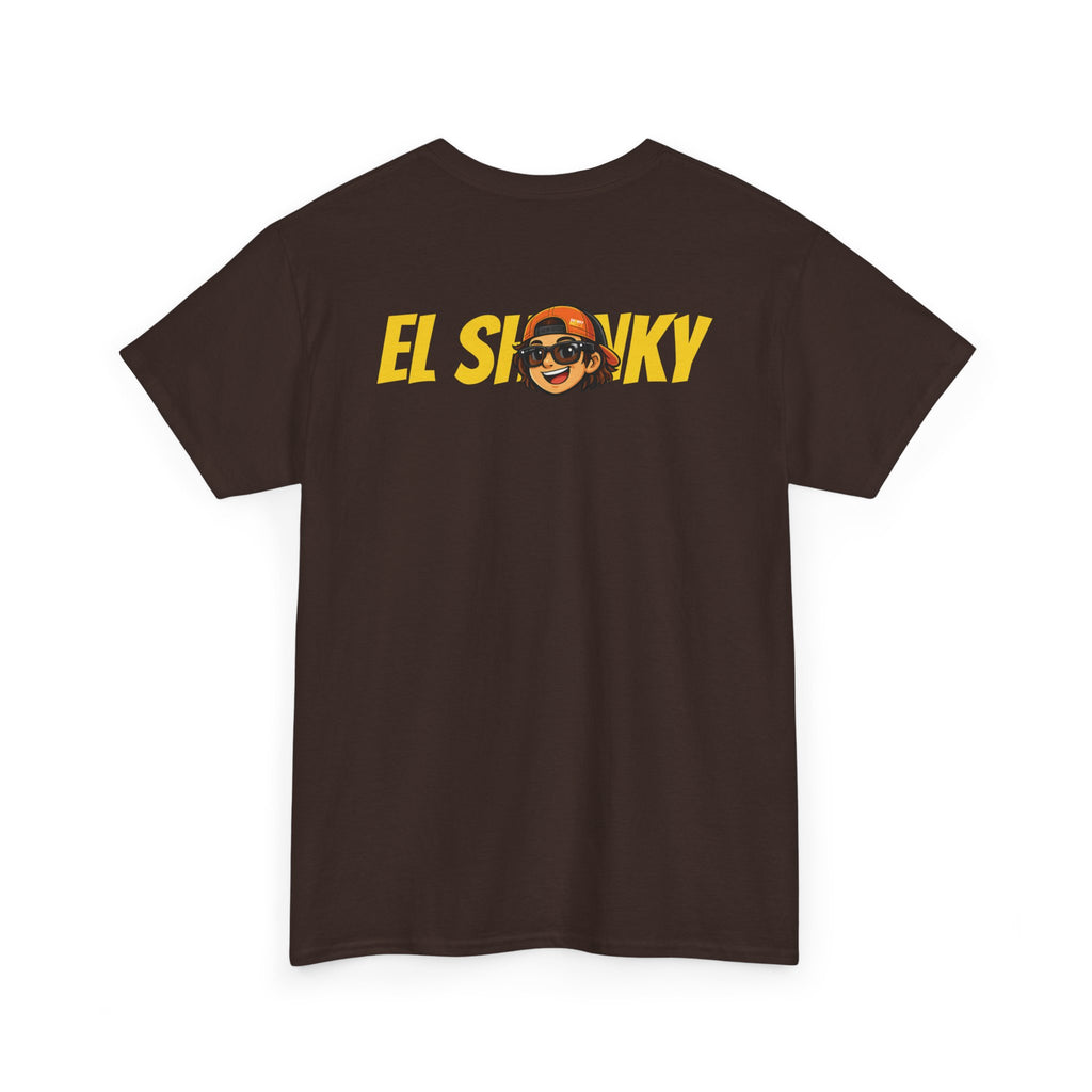 EL SHONKY Cartoon URBAN BLING Front T-Shirt