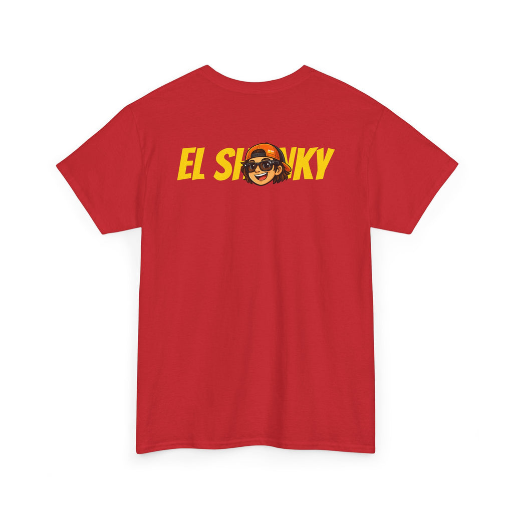 EL SHONKY Cartoon BLING Front T-Shirt