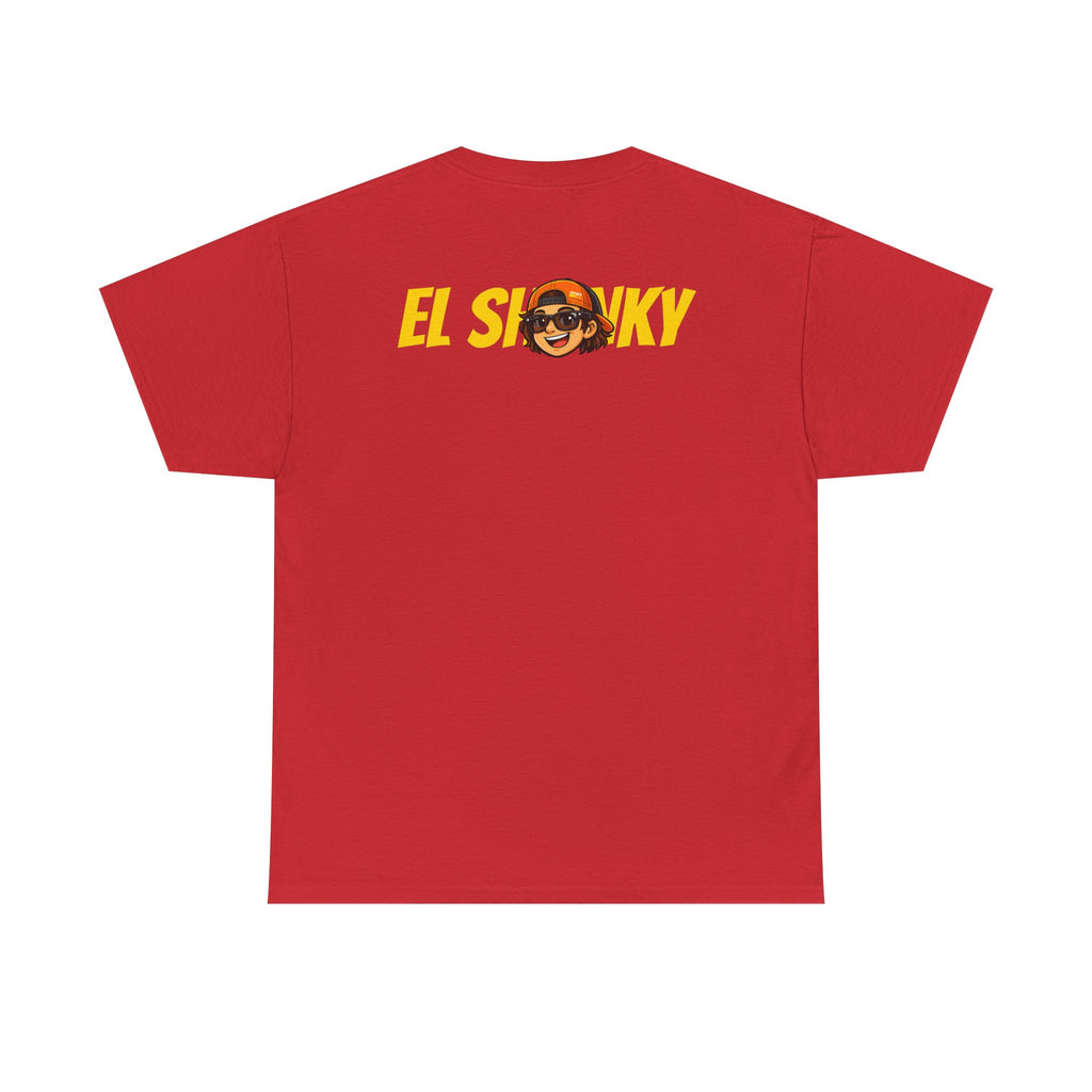 EL SHONKY Cartoon BLING Front T-Shirt