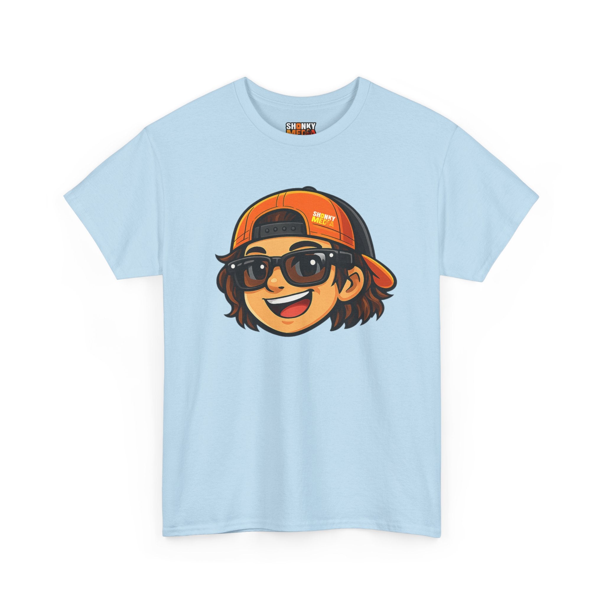 EL SHONKY Cartoon Face Front T-Shirt
