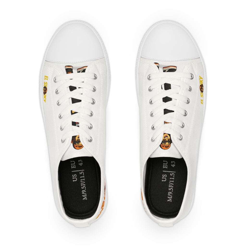 EL SHONKY "White Low-Top" Sneakers