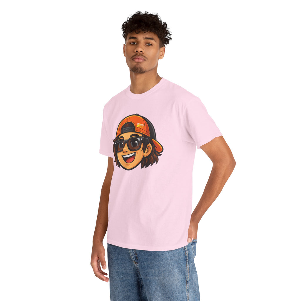 EL SHONKY Cartoon Face Front T-Shirt