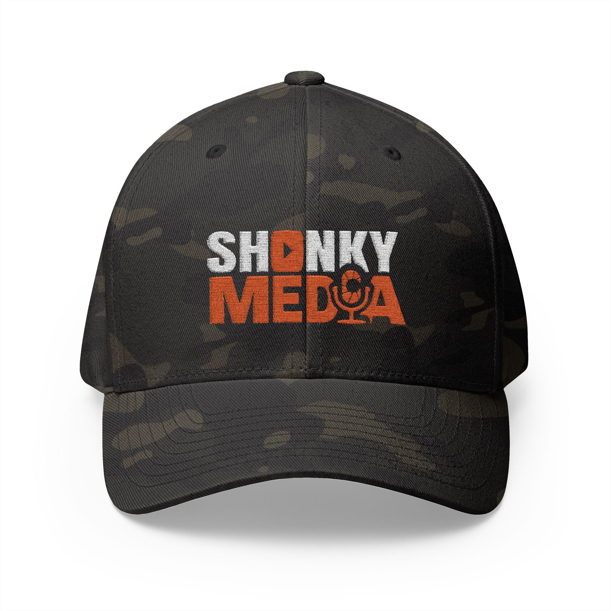 SHONKY MEDIA Logo Cap (Closed-Back Baseball Hat)