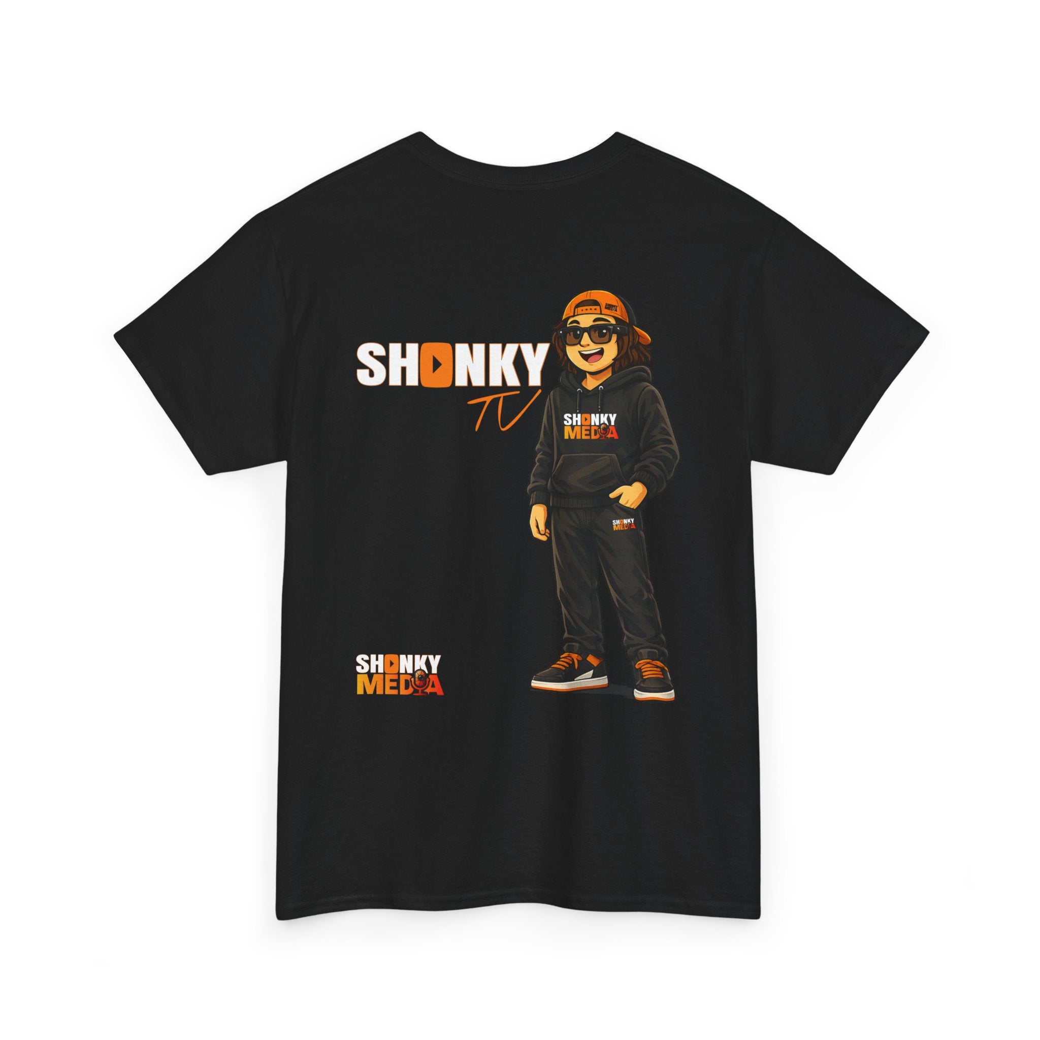 SHONKY TV LOGO "Shonky Media" T-SHIRT