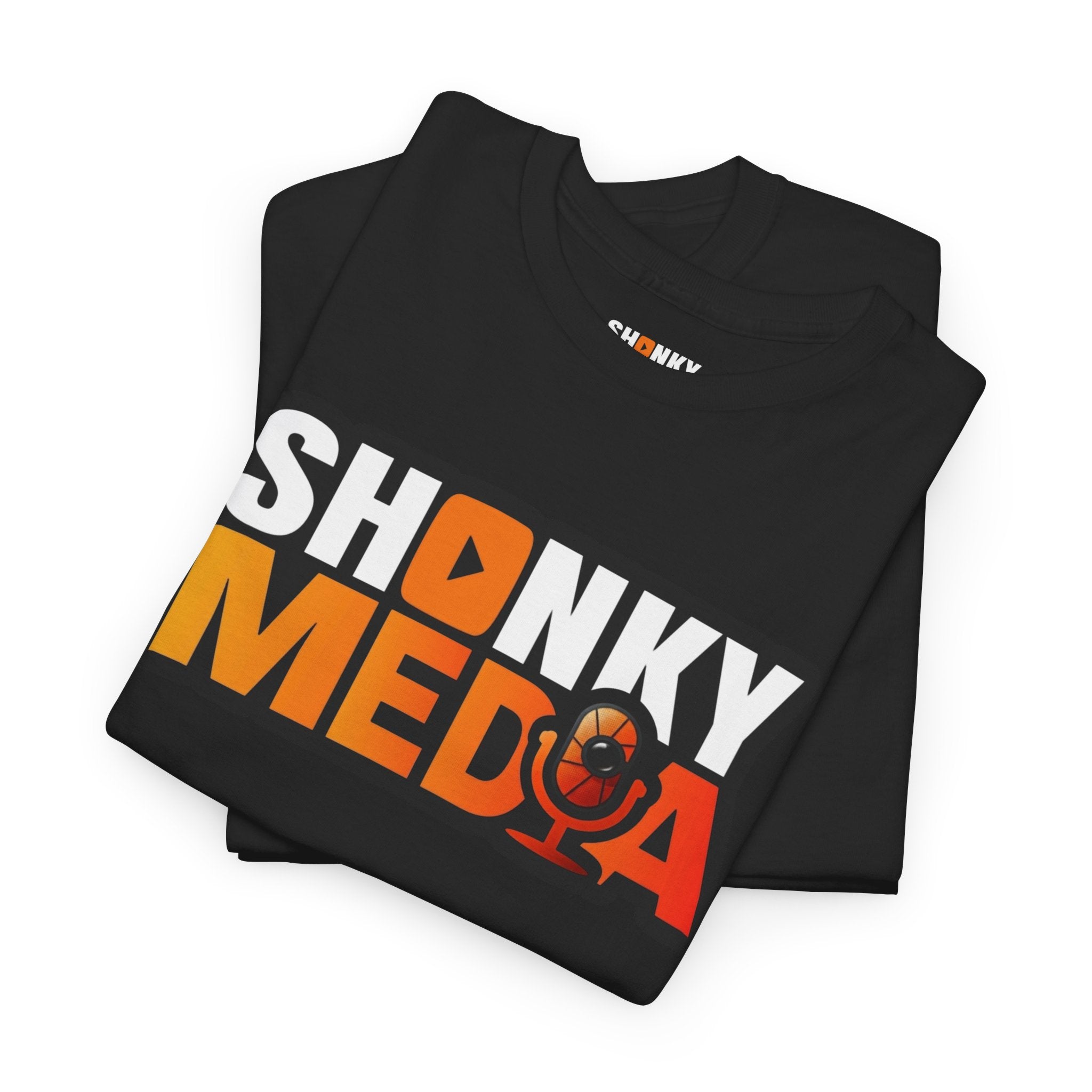 SHONKY MEDIA LOGO "Shonky Media" T-SHIRT