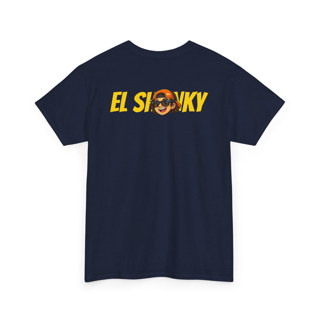 EL SHONKY Cartoon BLING Front T-Shirt