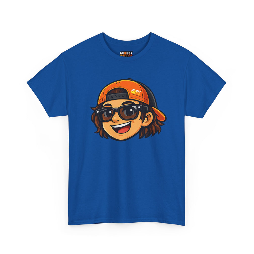 EL SHONKY Cartoon Face Front T-Shirt