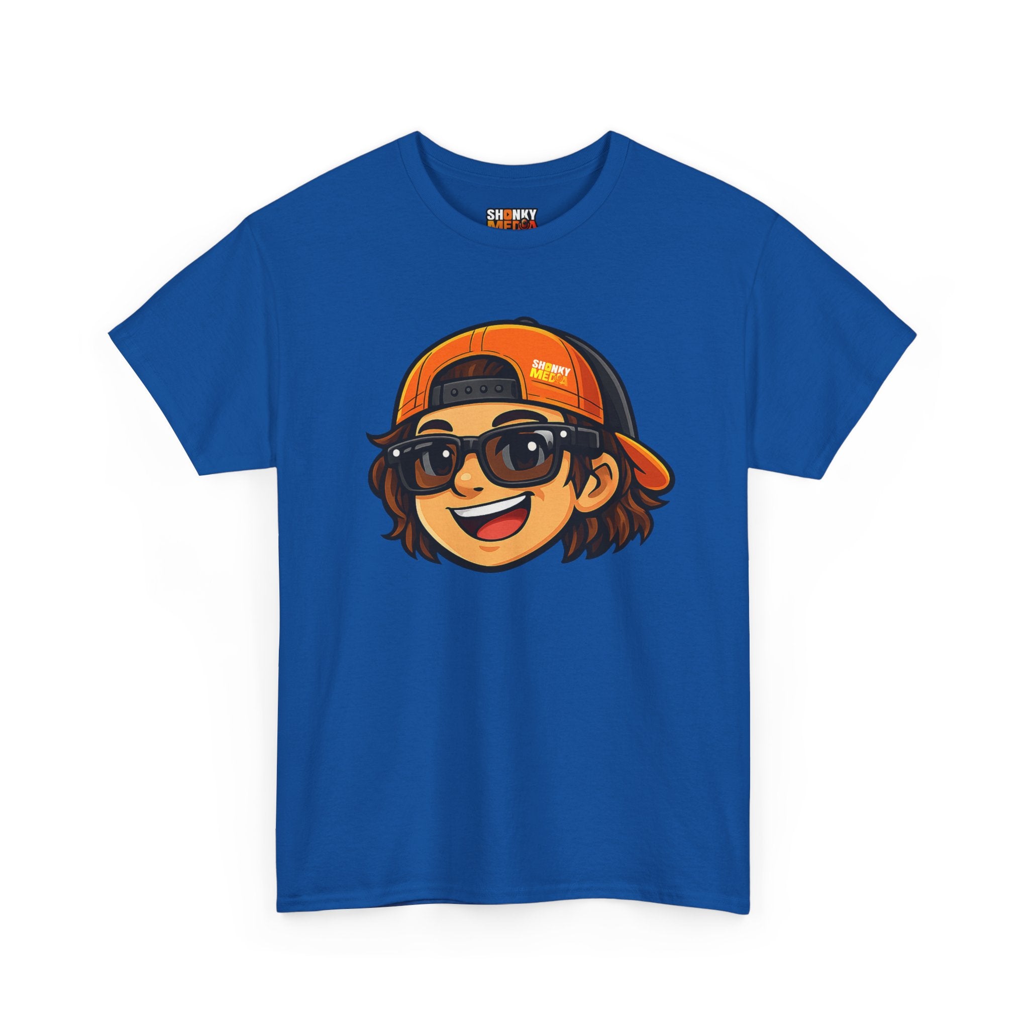 EL SHONKY Cartoon Face Front T-Shirt