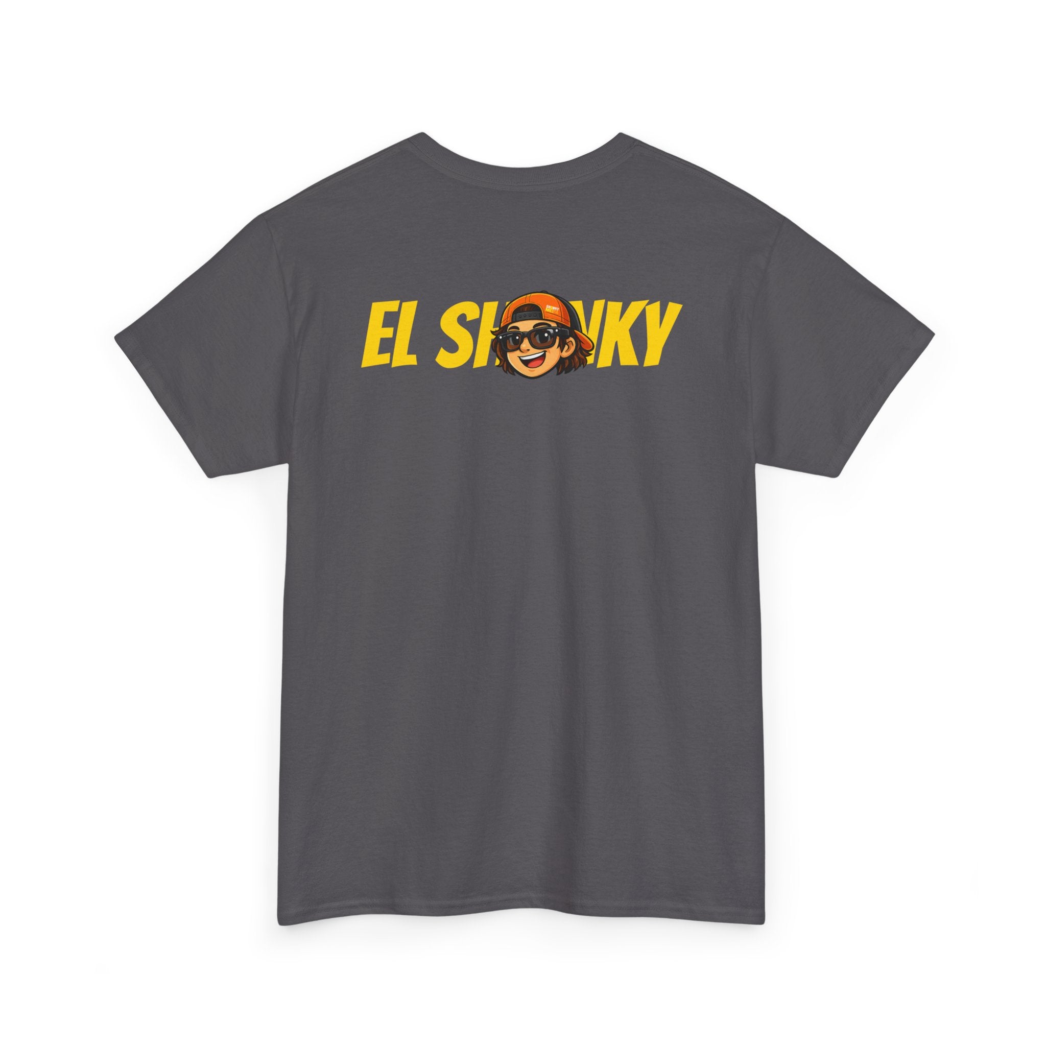 EL SHONKY Cartoon Face Front T-Shirt