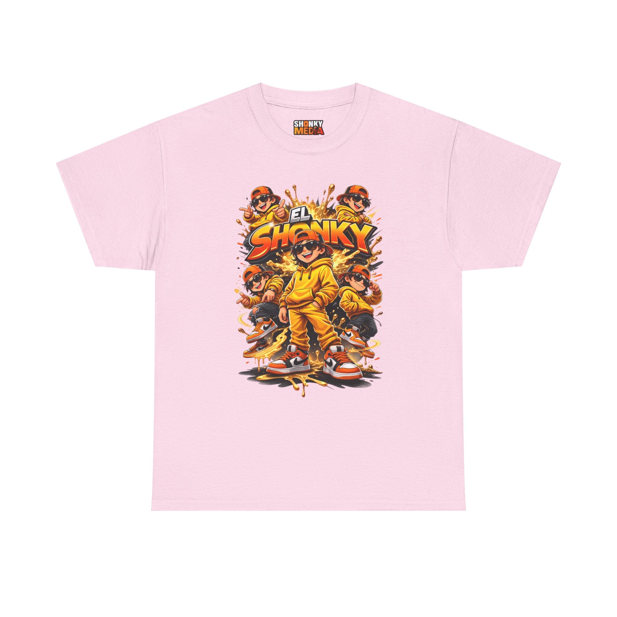 EL SHONKY Cartoon SPLASH Front T-Shirt