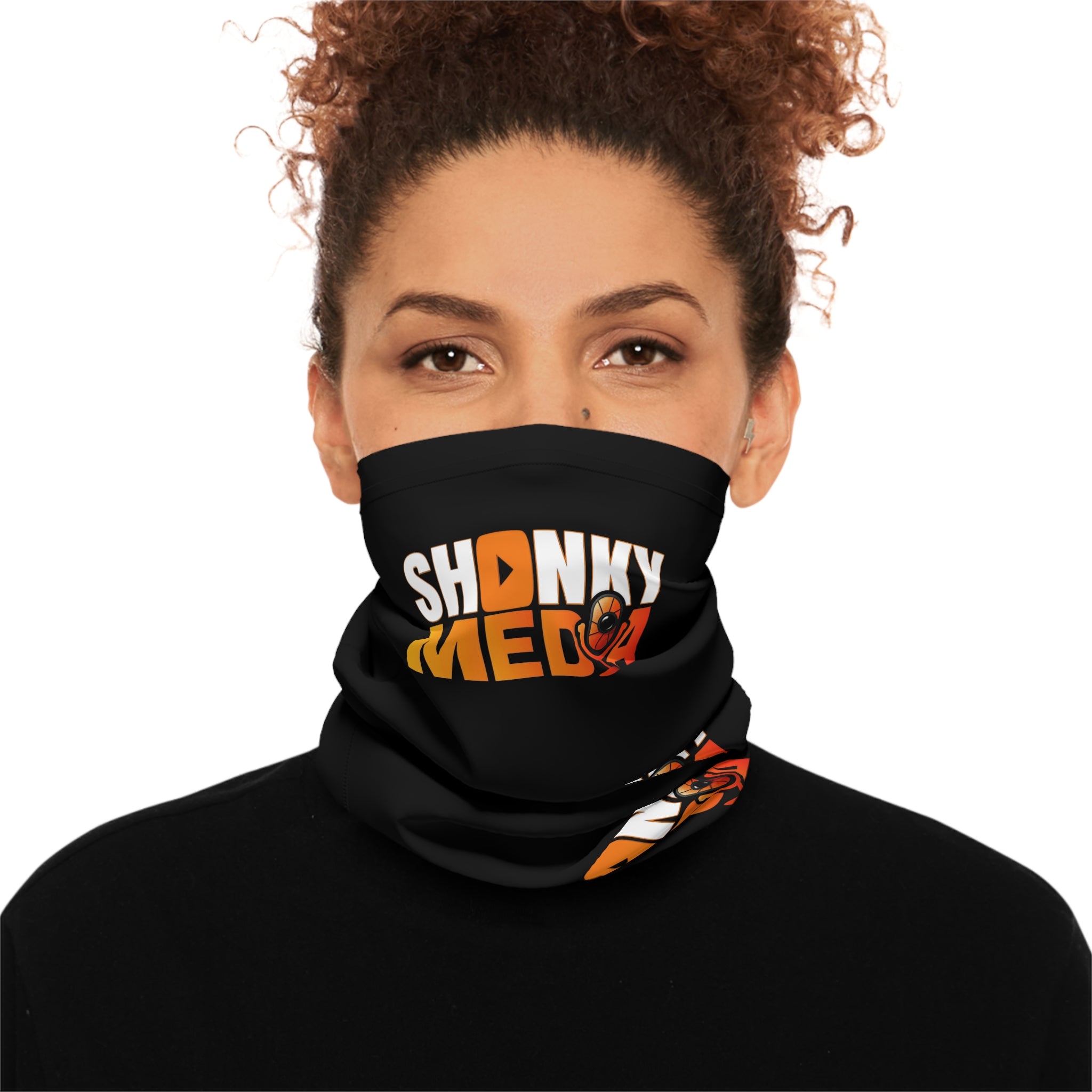SHONKY MEDIA "Black" Face & Neck Tube