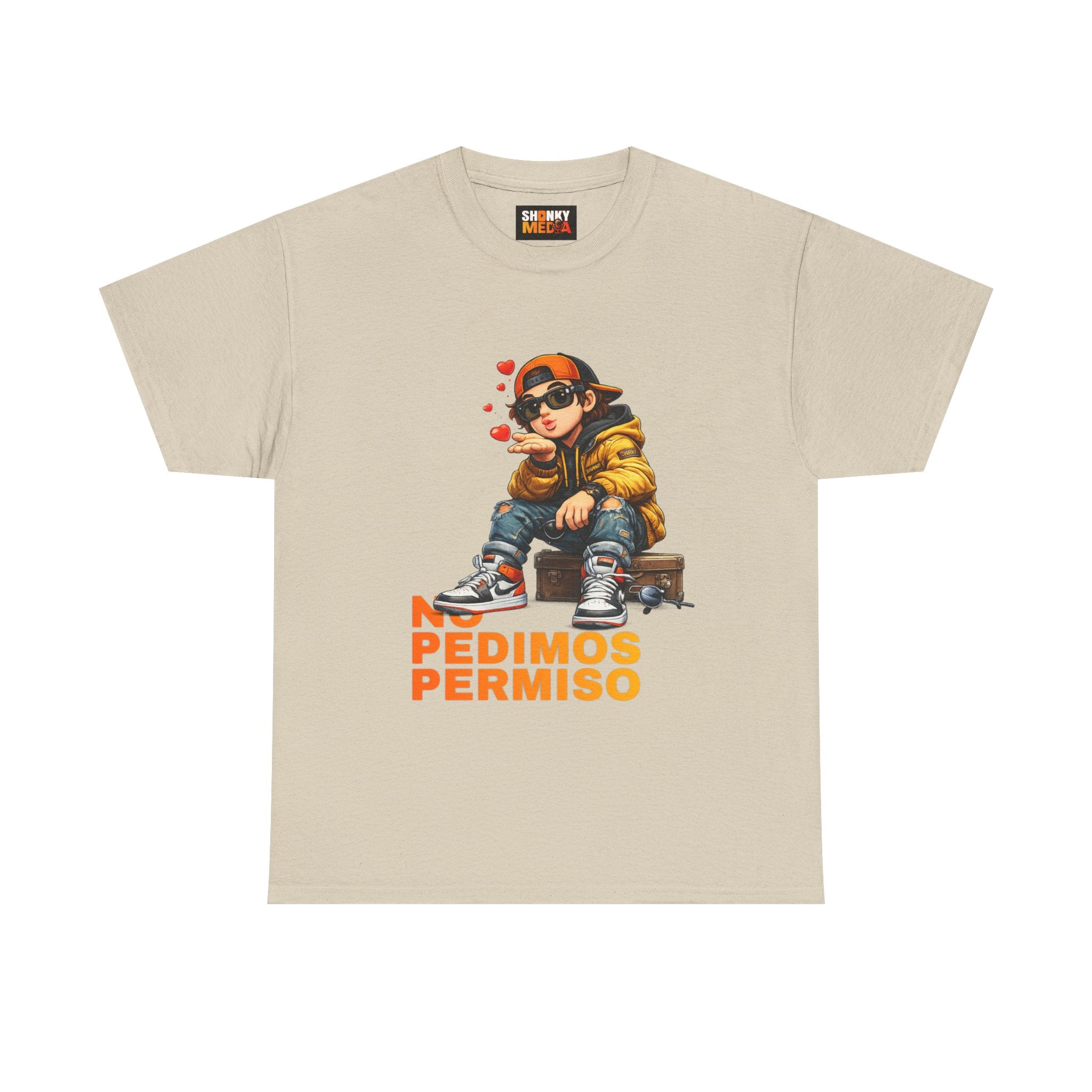 SHONKY BESOS T-Shirt  'No Pedimos Permiso'
