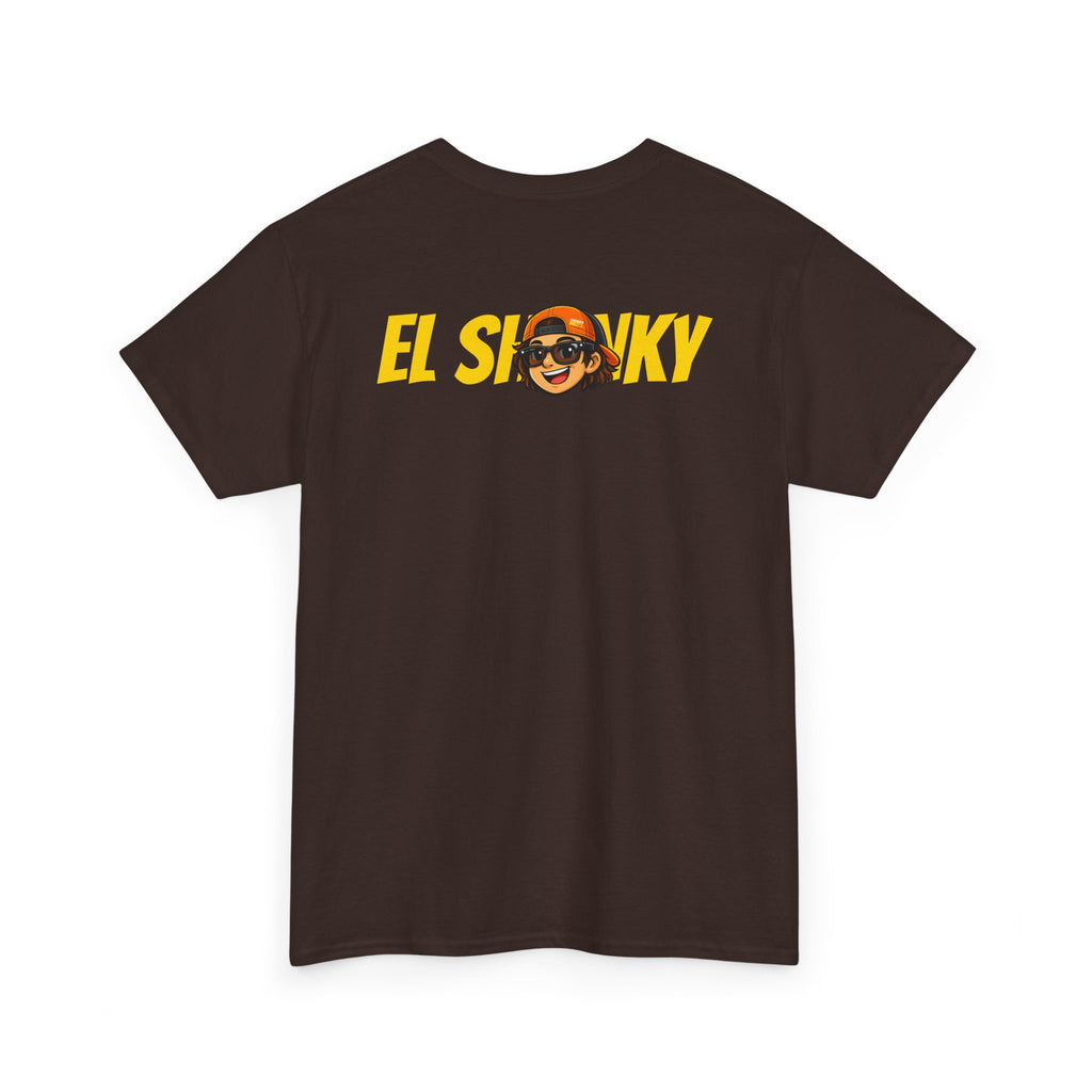 EL SHONKY Cartoon BLING Front T-Shirt