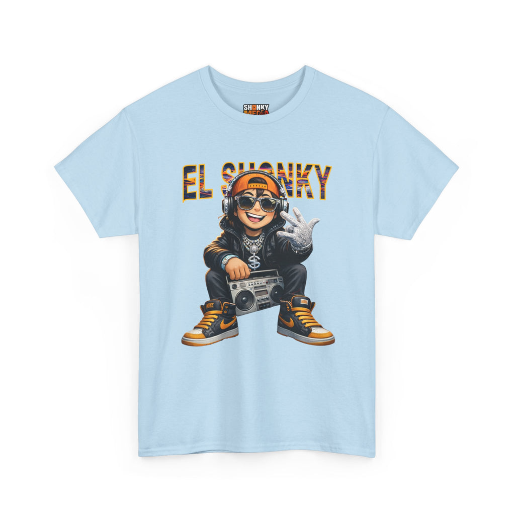 EL SHONKY Cartoon BLING Front T-Shirt