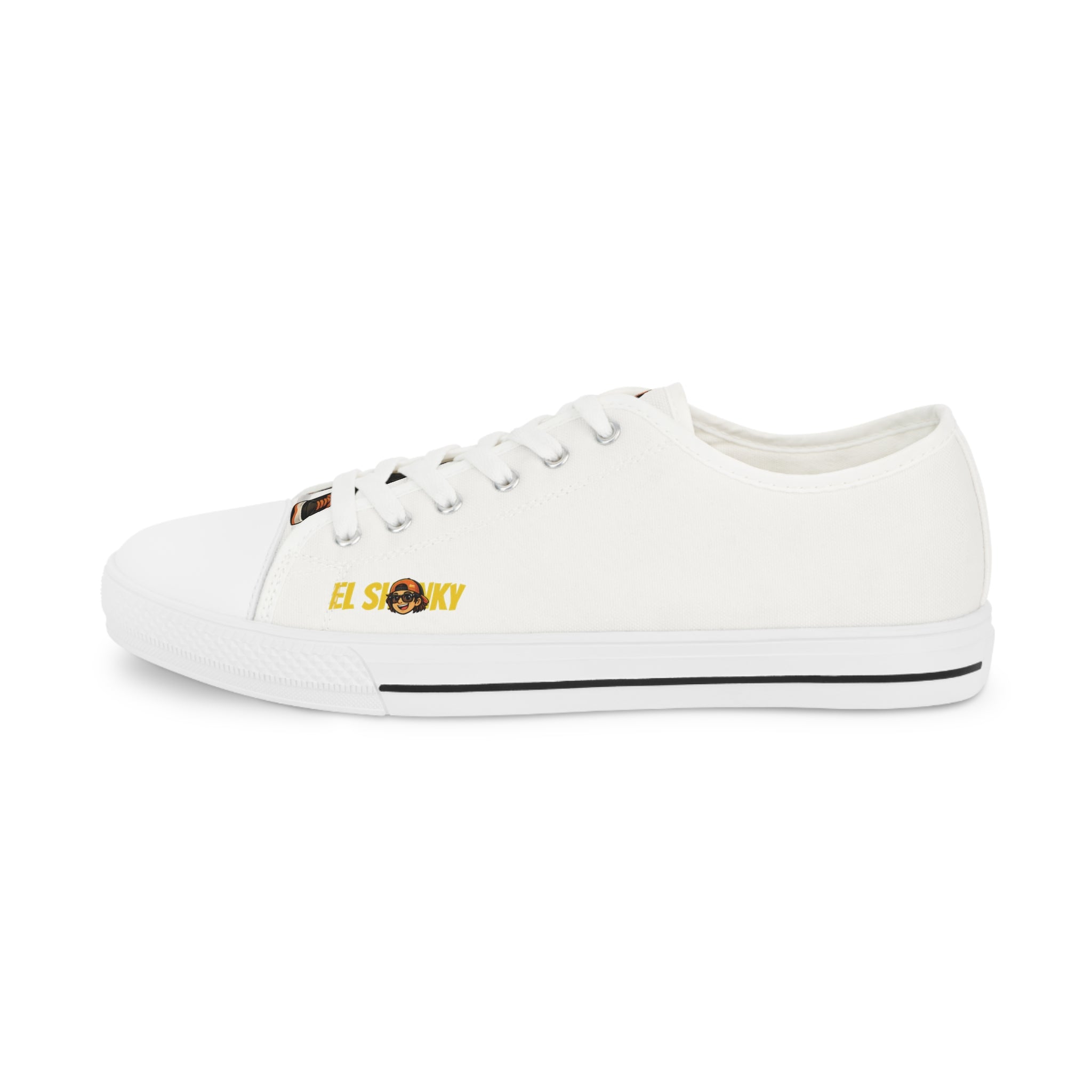 EL SHONKY "White Low-Top" Sneakers